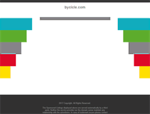 Tablet Screenshot of bycicle.com